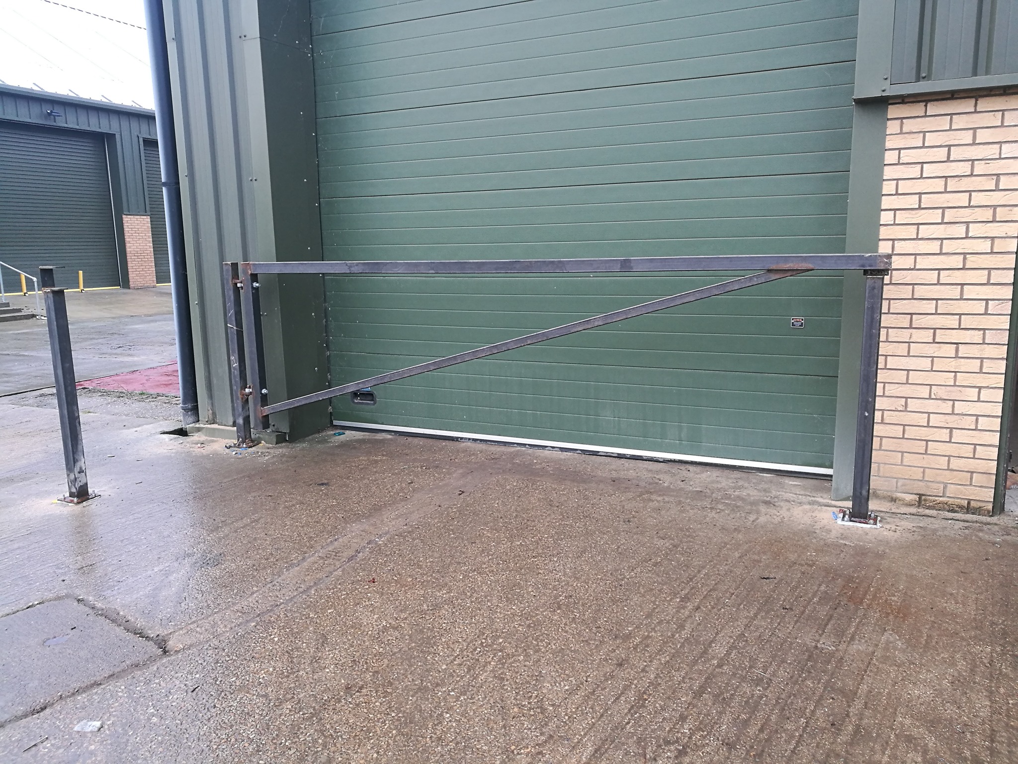 Security barrier, car park barrier